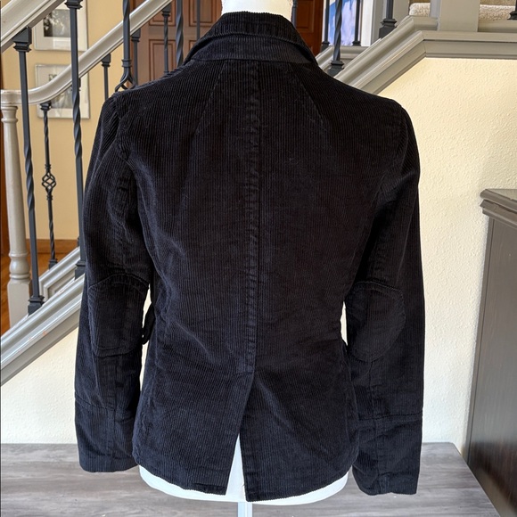 Vintage Wet Seal Corduroy Gray/Black Blazer Size Small - Picture 4 of 14